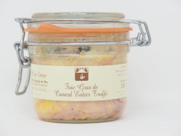 Foie gras de canard entier truffé - Bocal