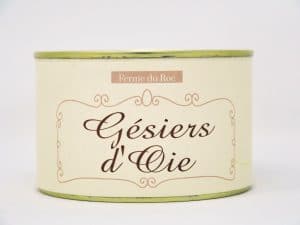 Gésiers d'oie confits