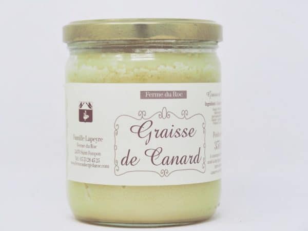 Graisse de canard