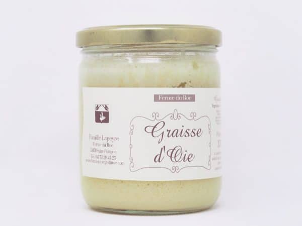 Graisse d'oie
