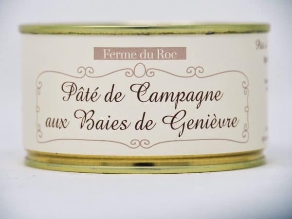 Pâté de campagne aux baies de genièvre