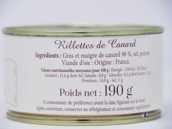 Rillettes pur canard – Image 4